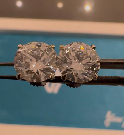 5.14ctw martini lab earring