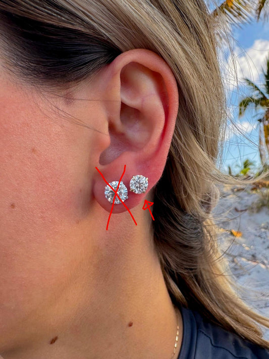 LAB GROWN DIAMOND STUD EARRINGS (2 CT. TW)