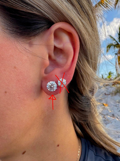 LAB GROWN DIAMOND STUD EARRINGS (4 CT. TW)